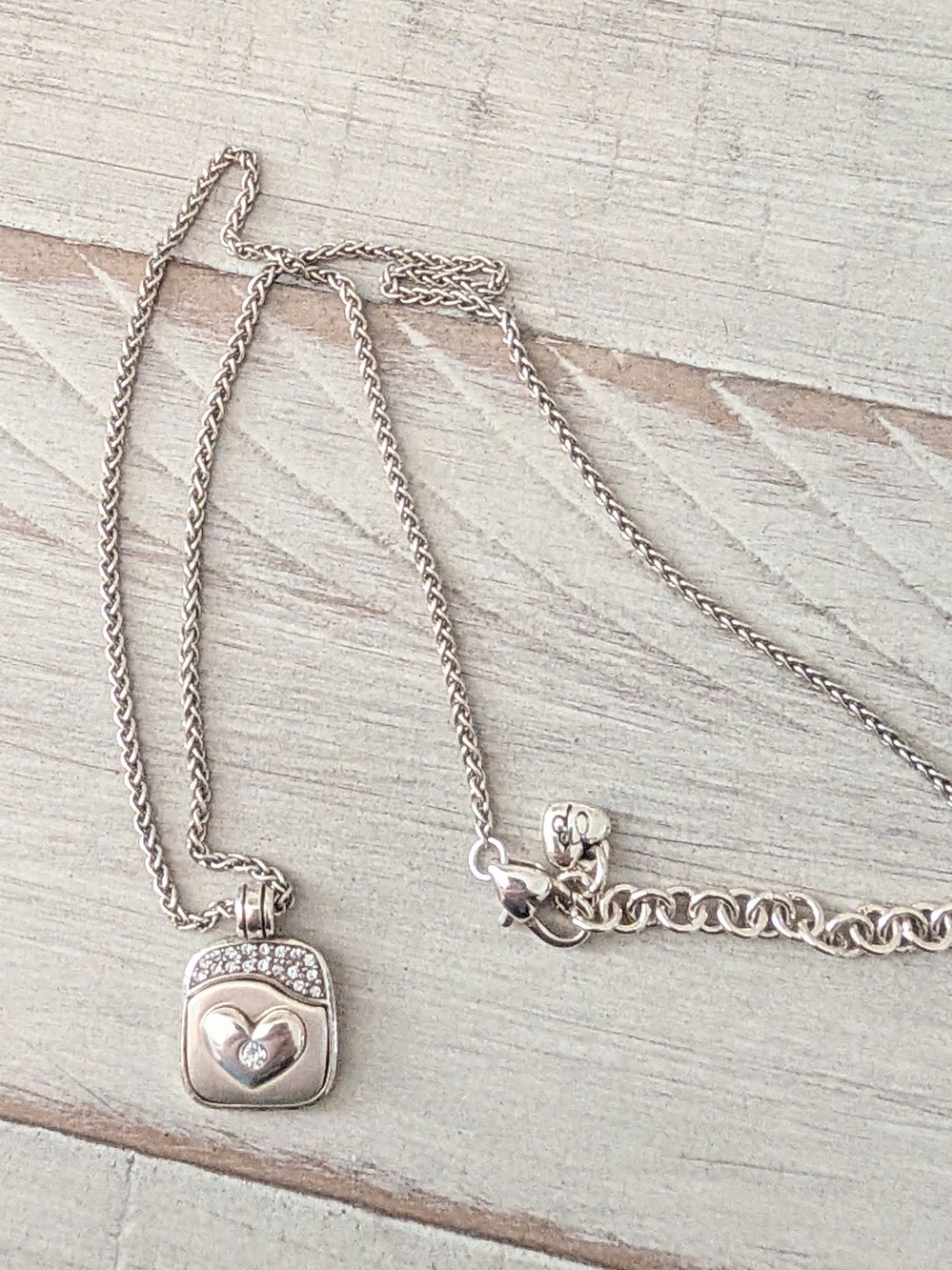 Brighton "Journeys Heart" pendant necklace